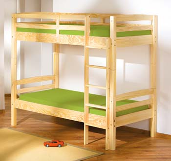 Cale Solid Pine Bunk Bed