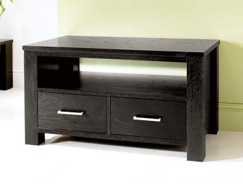 Furniture123 Calla Black Entertainment Unit - FREE NEXT DAY