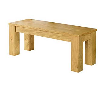Furniture123 Calla Oak Bench