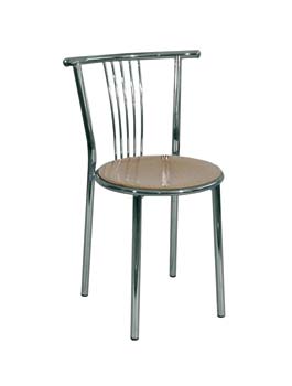 Furniture123 Camino Chair with Wooden Seat