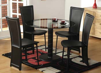 Furniture123 Campo Round Dining Set - FREE NEXT DAY DELIVERY