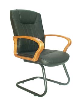 Furniture123 Cannes 100 Leather Faced Managers Chair