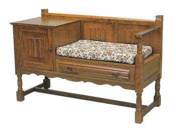 Furniture123 Canterbury Telephone Bench