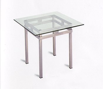 Furniture123 Capital Square Lamp Table