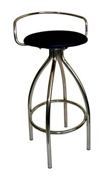 Furniture123 Capri 78 Stool with Padded Seat