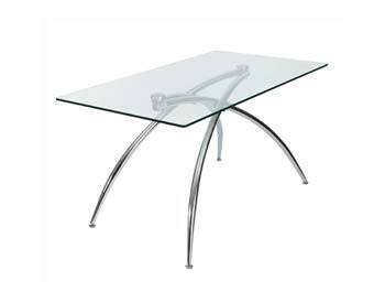 Furniture123 Carbonia Rectangular Dining Table