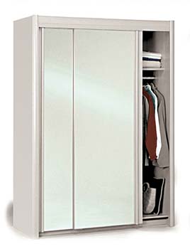 Furniture123 Carla Wardrobe in White