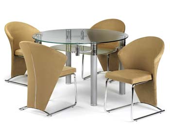 Furniture123 Carlyle Dining Set - FREE NEXT DAY DELIVERY