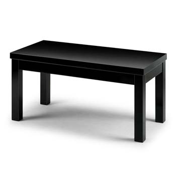 Furniture123 Casca Black Rectangular Dining Table - FREE NEXT