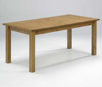 Furniture123 Cascais Large Extending Dining Table - WHILE