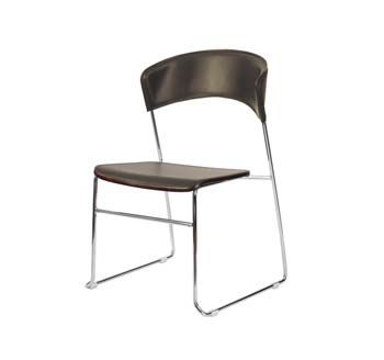 Furniture123 Cassius Dining Chair in Brown (set of 4) - FREE