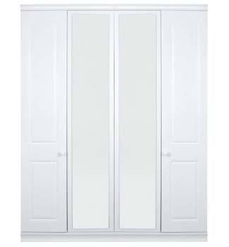 Caxton Furniture Henley 4 Door Wardrobe