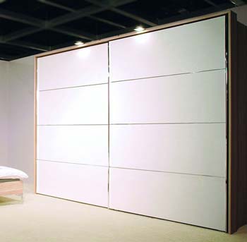 Furniture123 Certo Wardrobe with Lights