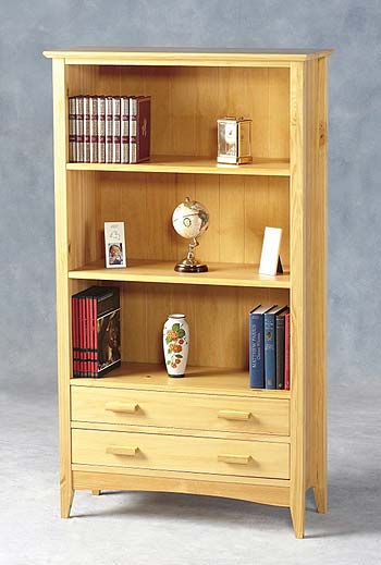 Furniture123 Chardonnay High Bookcase