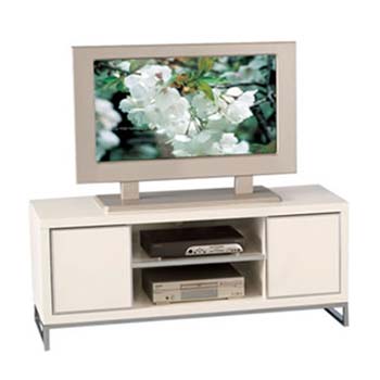 Furniture123 Charisma High Gloss TV Unit in White