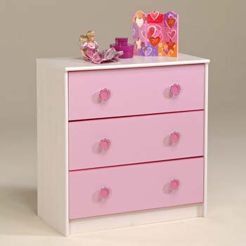 Furniture123 Charli Kids 3 Drawer Chest - SPECIAL OFFER!