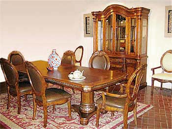 Furniture123 Chateau Cherry Dining Set