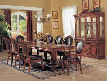 Furniture123 Chateau Cherry Extending Dining Set