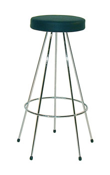 Furniture123 Cheeko Stool with Padded Seat