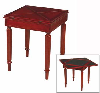 Furniture123 Cherry Card Table