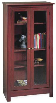 Furniture123 Cherrywood Estates 2 Door Bookcase - 40208