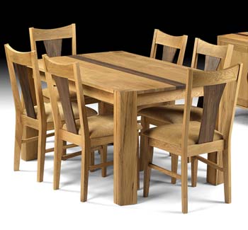 Furniture123 Chessington Oak Rectangular Dining Set