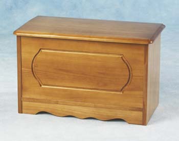 Furniture123 Chevron Blanket Box/Toy Box