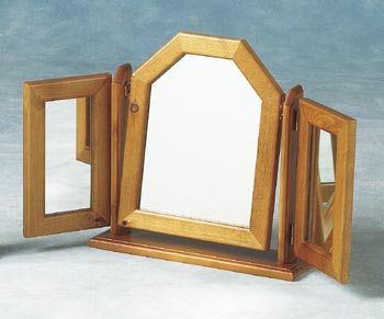 Furniture123 Chevron Triple Swivel Mirror