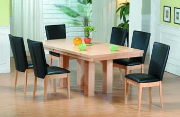 Furniture123 Chic Extending Dining Set