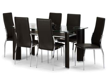 Furniture123 Chicago Dining Set - FREE NEXT DAY DELIVERY