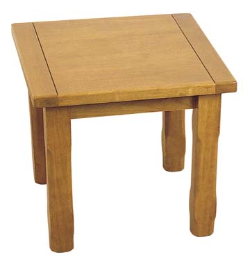 Furniture123 Chunky Maple End Table