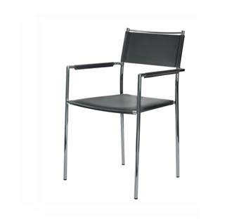 Cinata Dining Chair in Black (set of 4) - FREE