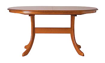 Furniture123 Clarence Oval Extending Dining Table