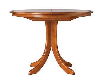 Furniture123 Clarence Round Extending Dining Table