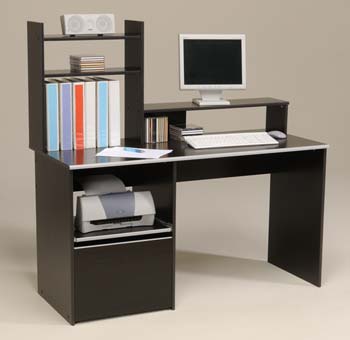 Coby Computer Desk in Wenge