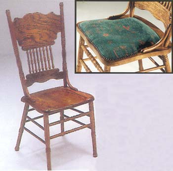 Colonial Carved Back Dining Chair
