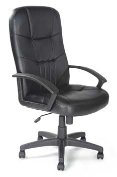 Furniture123 Contract Leather 4866 Office Chair