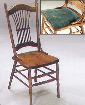 Furniture123 Country Collection Peacock Dining Chair (219S)