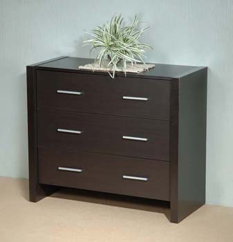 Furniture123 Dale 3 Drawer Chest - FREE NEXT DAY DELIVERY