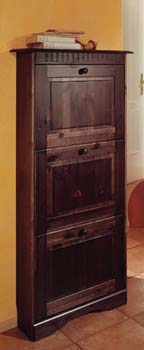 Furniture123 Danish 3 Drawer Shoe Cabinet