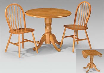 Furniture123 Dee Drop Leaf Dining Set - FREE NEXT DAY DELIVERY