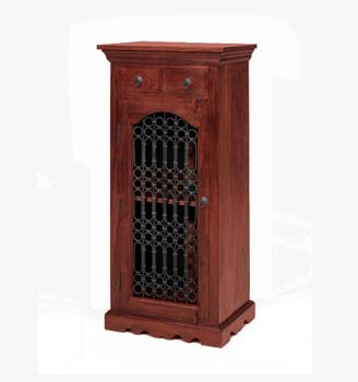 Furniture123 Delhi Indian 2 Drawer 1 Door Sideboard