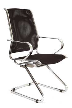 Furniture123 Designer Chrome 8003 Visitor Office Chair