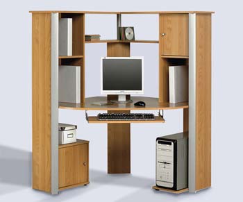 Furniture123 Dolby Corner Computer Desk