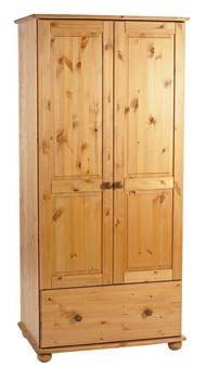 Furniture123 Dorset 2 Door Wardrobe with Drawer