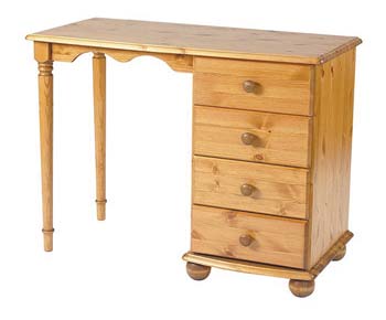 Furniture123 Dorset Single Pedestal Dressing Table
