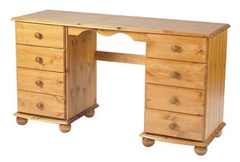 Furniture123 Dorset Twin Pedestal Dressing Table