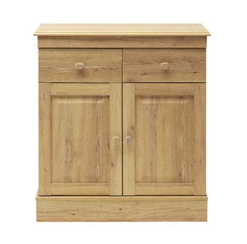 Furniture123 Dryden 2 Door 2 Drawer Sideboard in Oak