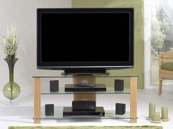 Furniture123 Dylan Large TV Unit in Beech DL011