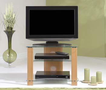 Furniture123 Dylan TV Unit in Beech DL010 - FREE NEXT DAY